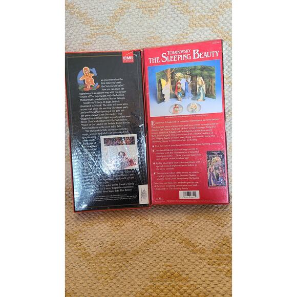 Tchaikovsky Sleeping Beauty The Nutcracker Audio story book London philharmonic - Picture 4 of 6